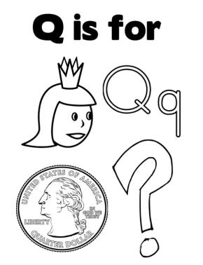 W Worm Alphabet Coloring Pages & Coloring Book