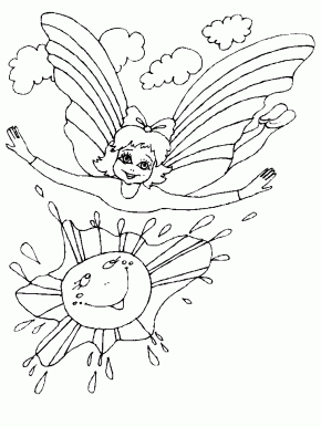 Bible : Jesus Coloring Page, Sunbeam Coloring Page, Sermon on the Mount