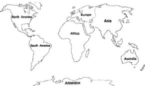 7 Continents Coloring Page & coloring book. 6000+ coloring pages.