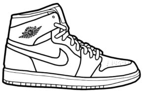 Coloring Page Jordans & coloring book. 6000+ coloring pages.