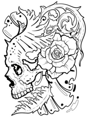 Cool Tattoo Coloring Pages & coloring book. 6000+ coloring pages.