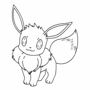 Eevee Coloring Page & coloring book. 6000+ coloring pages.