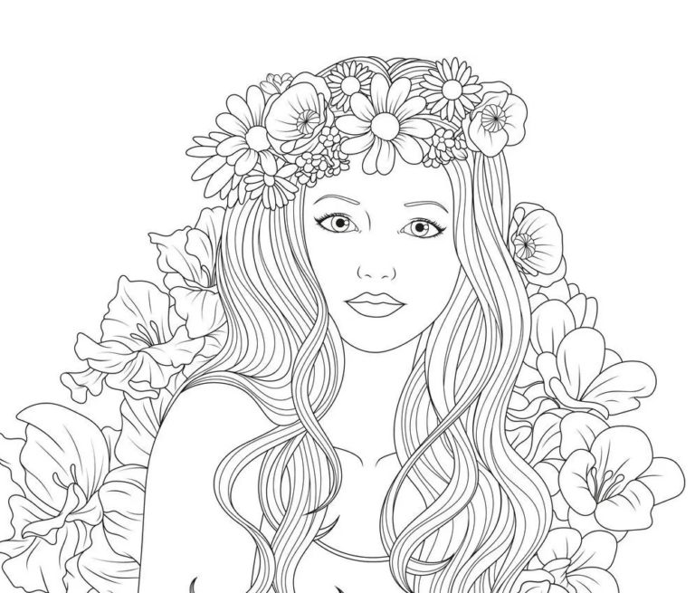 Goldenrod Flowers Coloring Pages & coloring book.