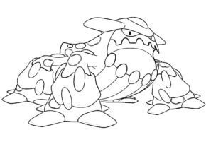 Heatran Coloring Page & coloring book. 6000+ coloring pages.