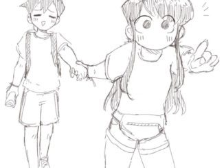 komi can't communicate coloring pages