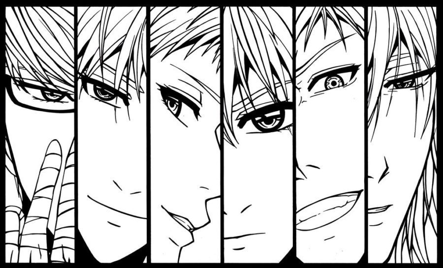 Kuroko No Basket Faces Coloring Pages