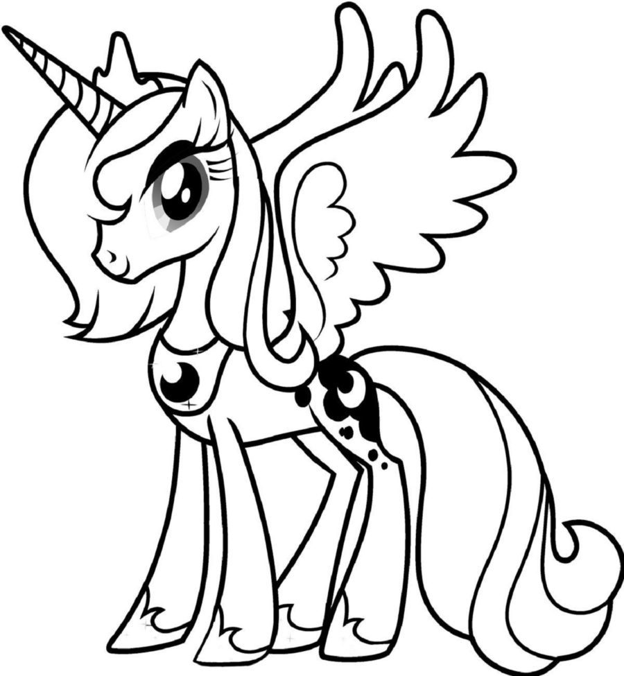 My Little Pony Coloring Pages For Kids