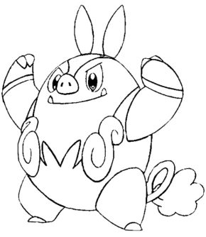 Wartortle Pokemon Coloring Page & coloring book.