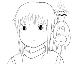 Spirited Away Coloring Pages Printable | Best coloring pages