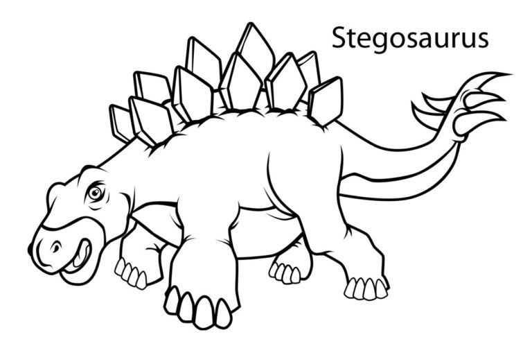 T Rex Dinosaur Coloring Page & coloring book.