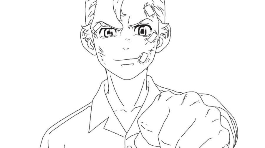 Desenho Para Tokyo Revengers coloring pages