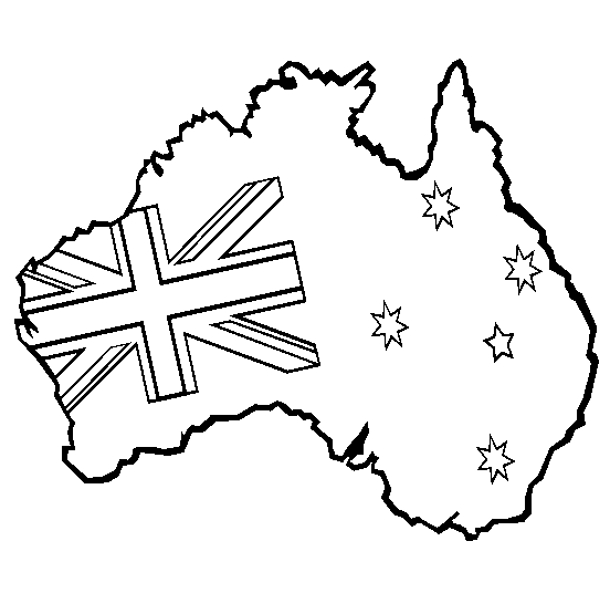 Australia Coloring Page & coloring book. 6000+ coloring pages.