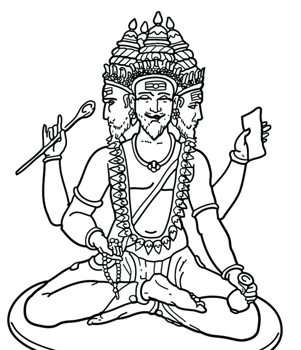 Brahma Coloring Page & Coloring Book