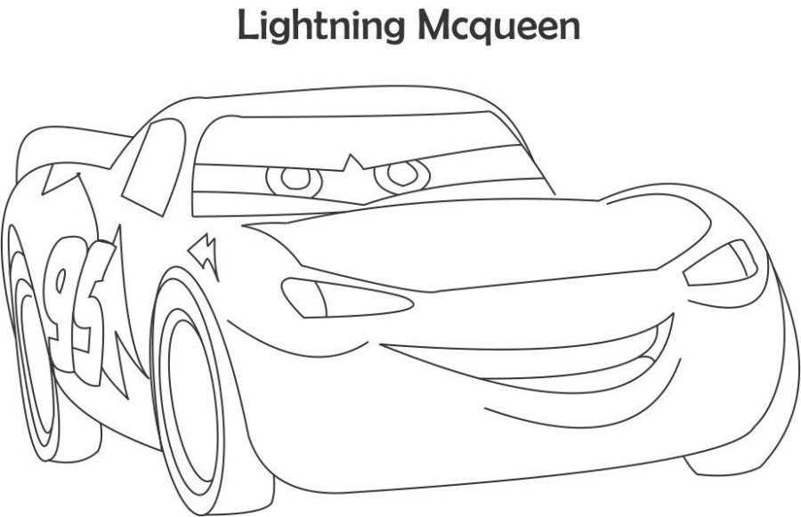 car coloring pages for kids