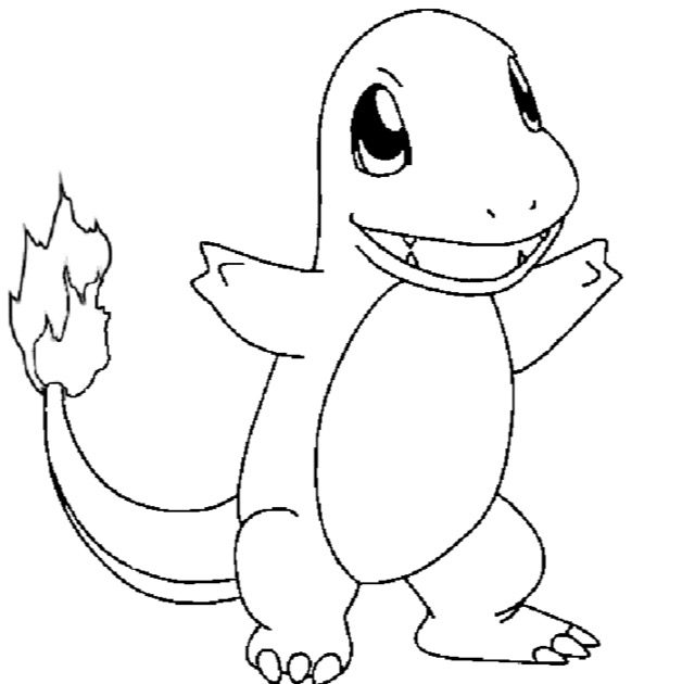 Charmander Coloring Pages & coloring book. 6000+ coloring pages.