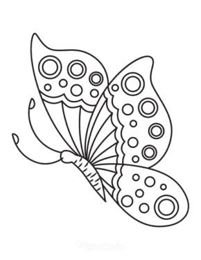 Monarch Butterfly Coloring Page & coloring book.