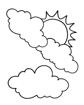 Coloring Pages for Clouds & coloring book. 6000+ coloring pages.