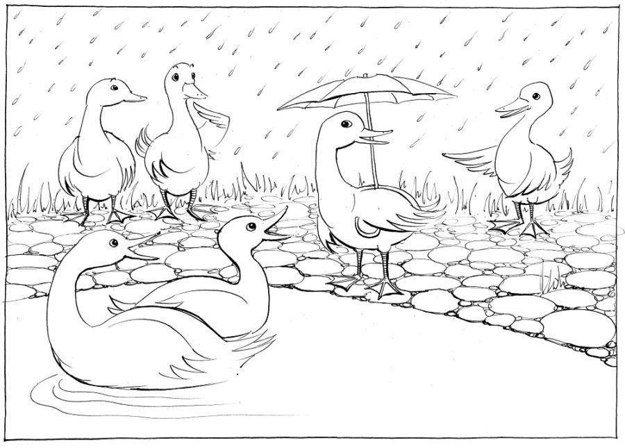 coloring pages for water