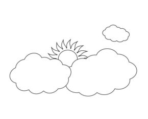 Coloring Pages of Clouds & coloring book. 6000+ coloring pages.