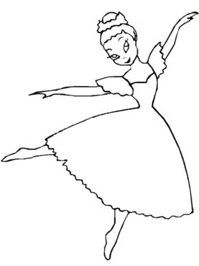 Dancer Coloring Page & coloring book. 6000+ coloring pages.