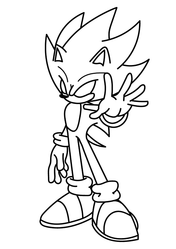 Dark Sonic Coloring Pages & coloring book. 6000+ coloring pages.