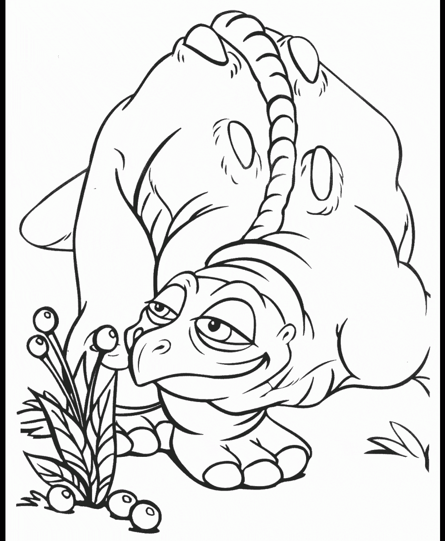 Dinosaur Lf6 Animals Coloring Pages