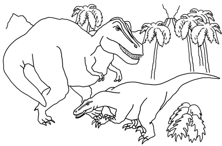 Indominus Rex Coloring Page & Coloring Book.