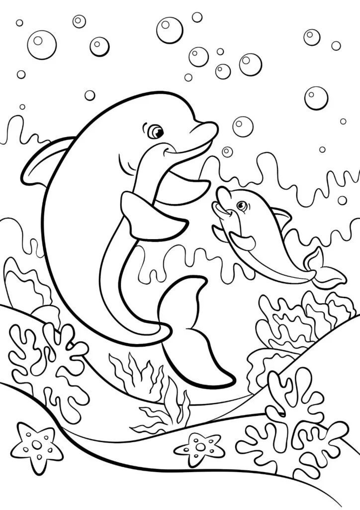 Preschool Coloring Pages Bodies of Water & book for kids.