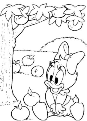 Duck Spring Coloring Page & coloring book. 6000+ coloring pages.