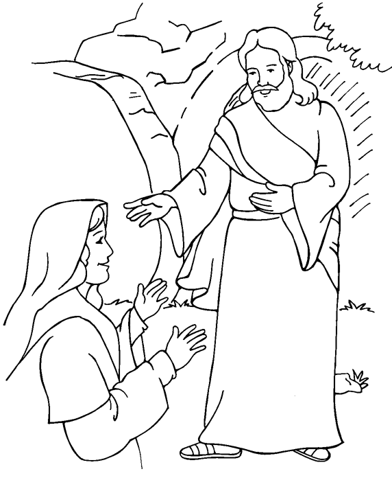 easter-sunday-coloring-pages | Coloring Page Book