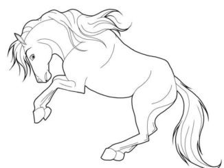 Big Ghost Coloring Page coloring page & book for kids.