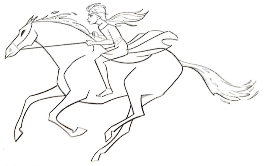 Frozen Elsa Coloring Page