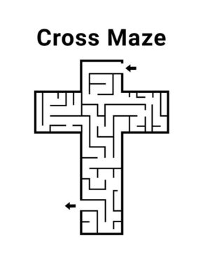 Jesus Maze Coloring Page & coloring book. 6000+ coloring pages.