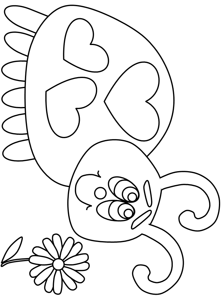 Cartoon Ladybug Coloring Pages