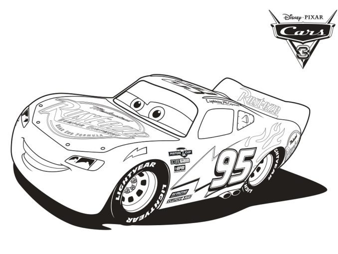 Fast Car Coloring Page & coloring book. Find your favorite.