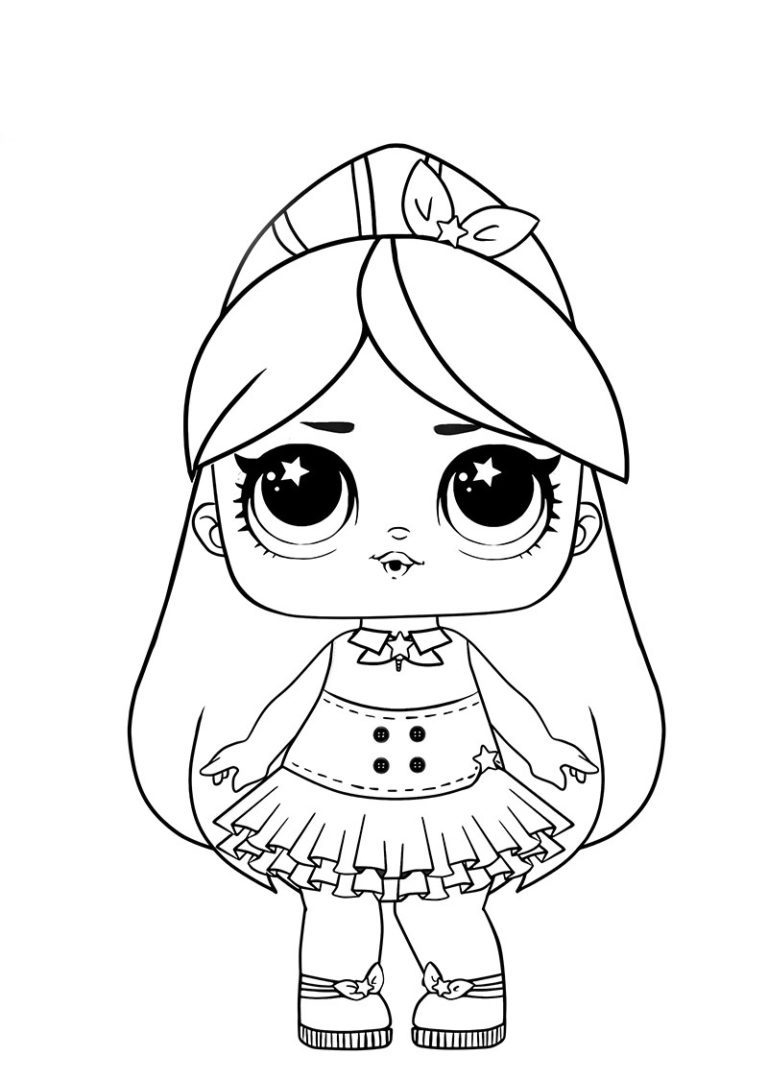 Lol Dolls Coloring Pages To Print & coloring book.