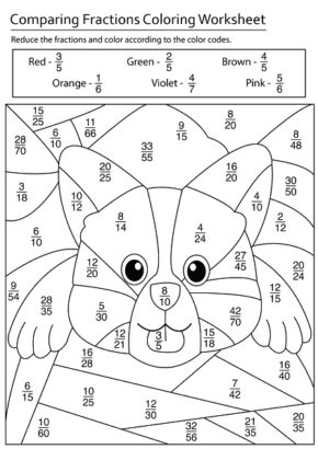 Math Coloring Page 6th Grade & coloring book.