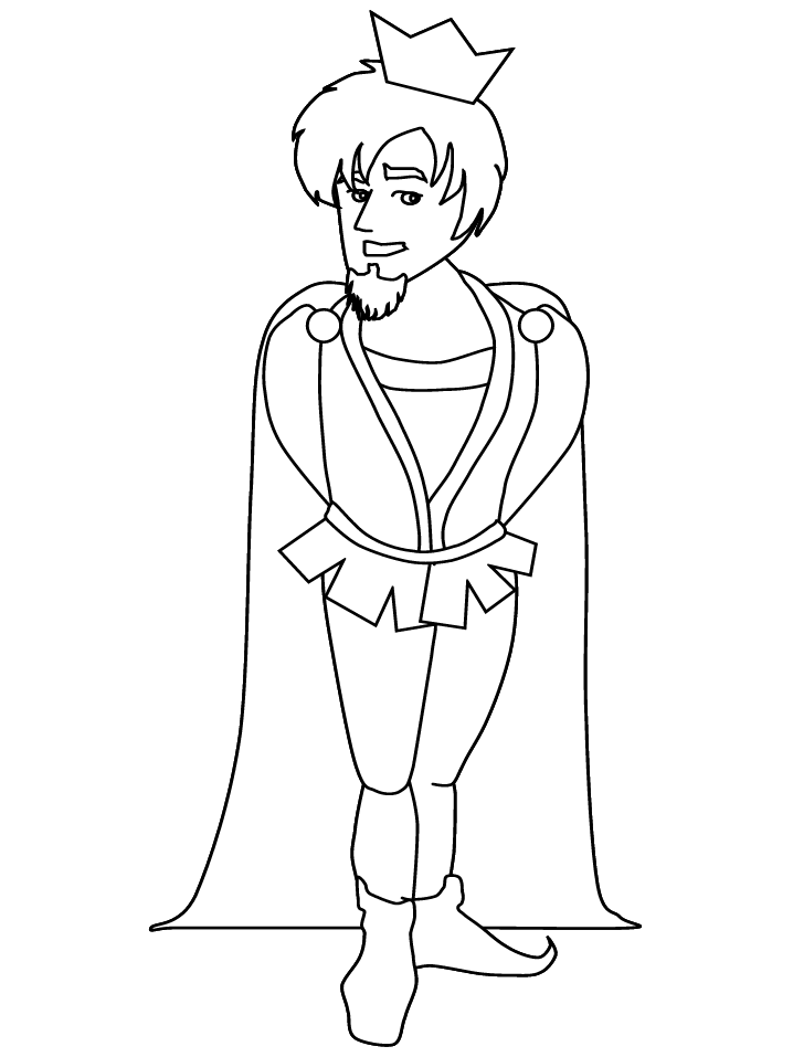 Prince Coloring Pages & coloring book.