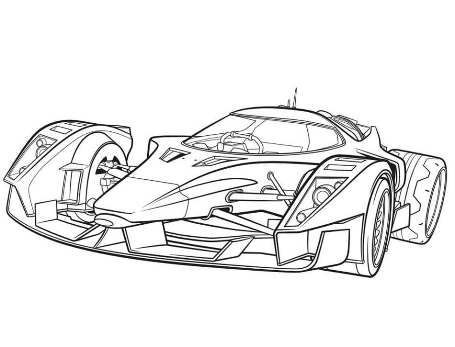 printable race car coloring pages