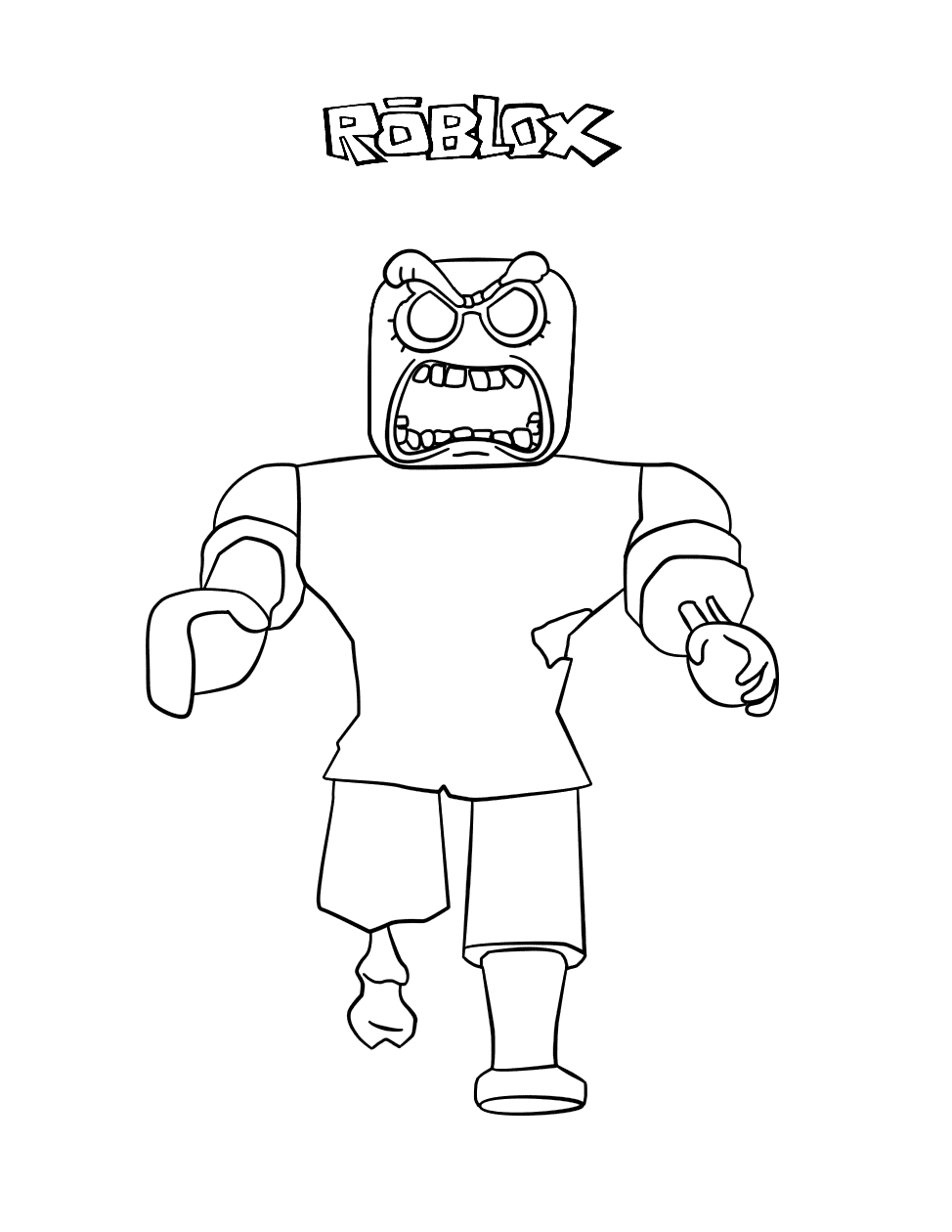 Roblox Zombie Coloring Pages & coloring book. 6000+ coloring pages.