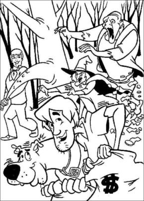 Scoobydoo Zombie Island Coloring Pages & book for kids.