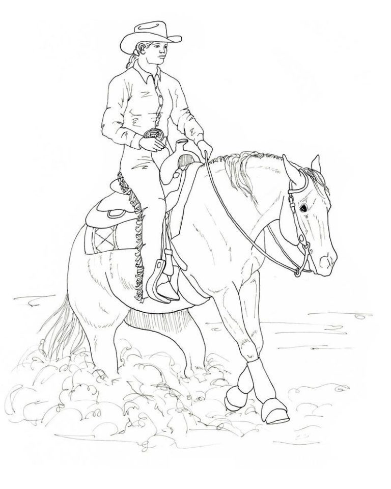 western-horse-coloring-pages-coloring-book-6000-coloring-pages