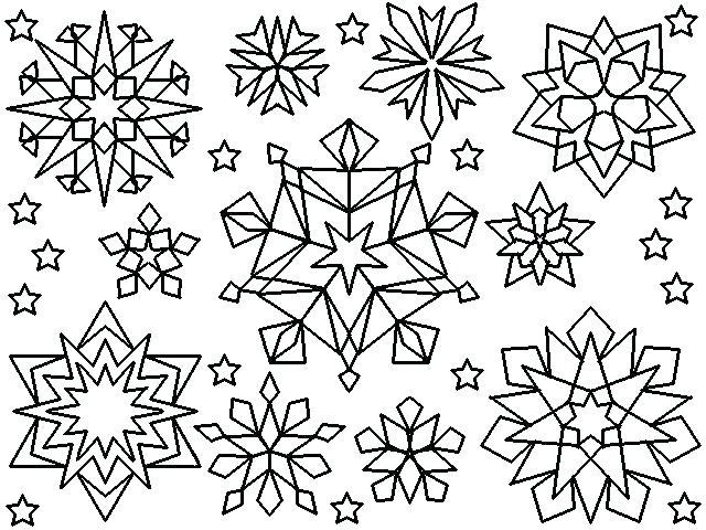 Mitten Simple-shapes Coloring Pages coloring page & book for kids.