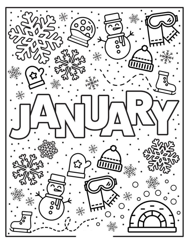 Adult Snowflake Coloring Page & coloring book