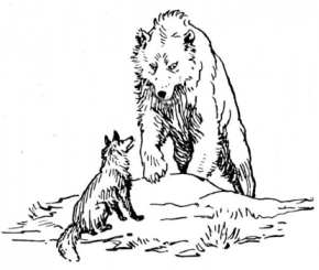 Wolf Coloring Page coloring page & book for kids.