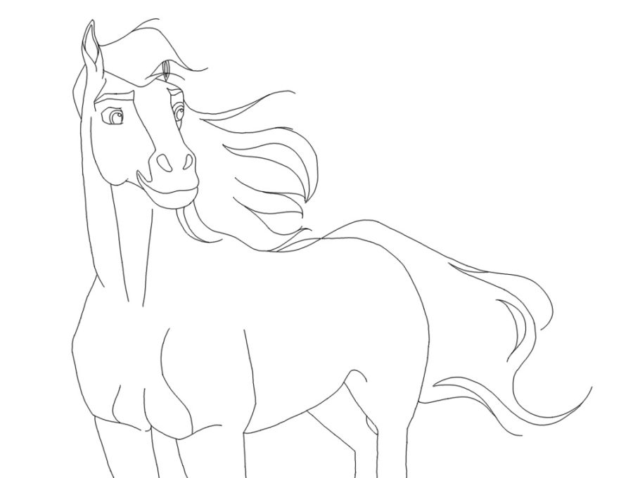 www horse coloring pages net