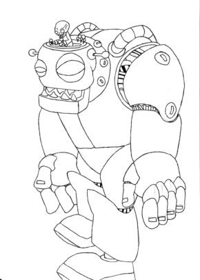 Disney Zombie Zed Coloring Pages & book for kids.