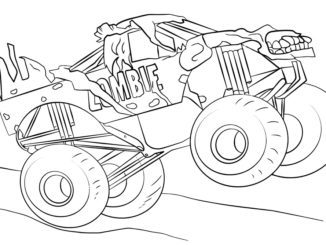 Brush Construction Coloring Pages coloring page & book for kids.